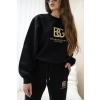 dres damski logo bg czarny