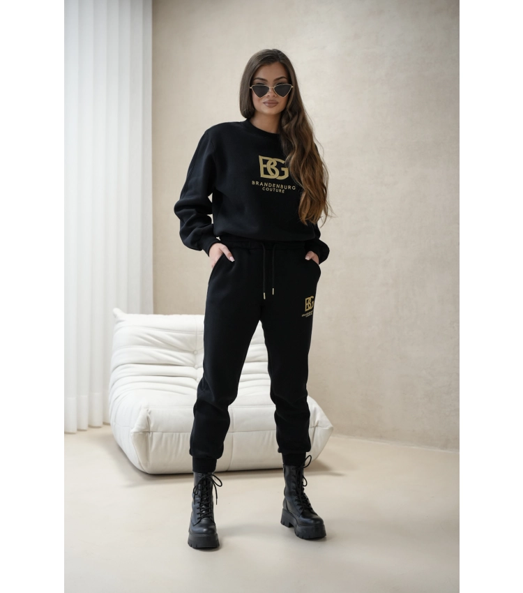 dres damski logo bg czarny