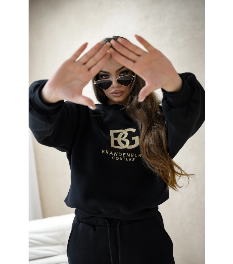 dres damski logo bg czarny