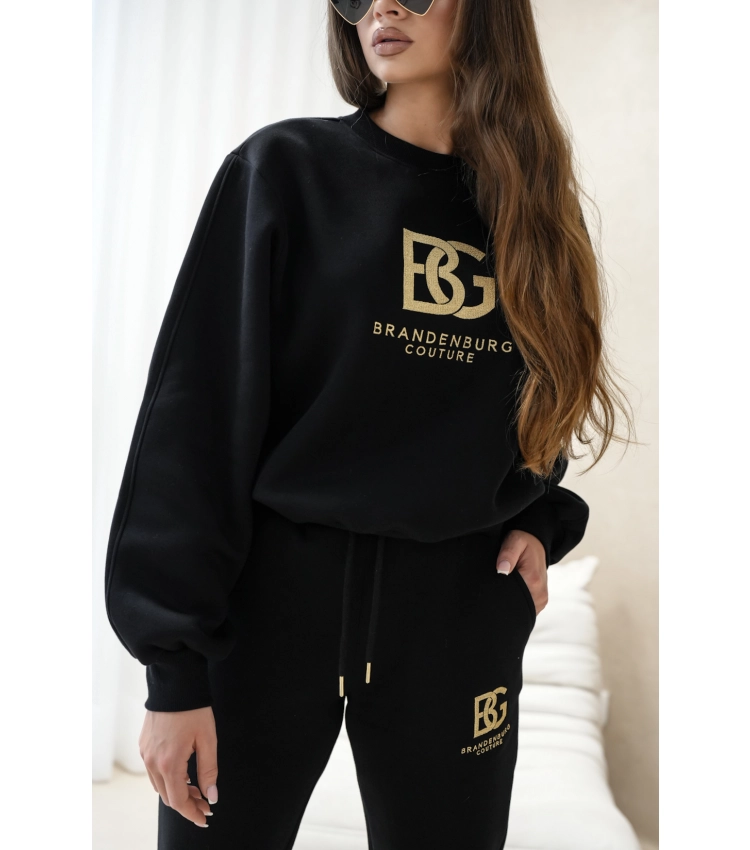 dres damski logo bg czarny