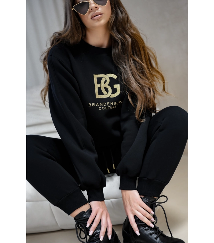 dres damski logo bg czarny