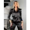 czarny damski komplet spodnie bluza